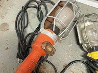 Lot 115 - looplamp - 3 stuks met bevestiging 230v - afbeelding 2 van  3