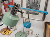 Lot 115 - retro bureaulamp. 4 stuks - afbeelding 2 van  5