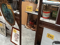Lot 115 - spiegel - afbeelding 1 van  3