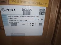Lot 115 - thermische etiketten zebra - afbeelding 3 van  4