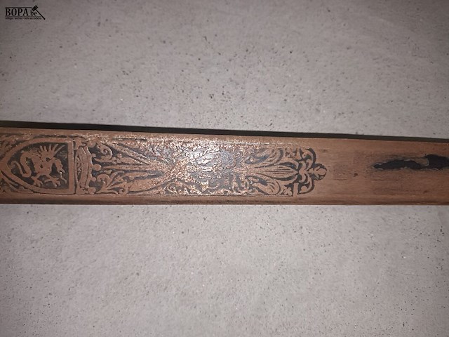 Lot 116 - metalen sierzwaard - afbeelding 3 van  4