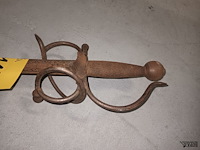 Lot 116 - metalen sierzwaard - afbeelding 4 van  4