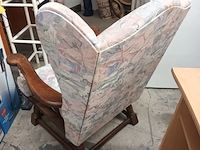 Lot 116 - vintage oorfauteuil - afbeelding 3 van  4