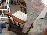 Lot 116 - vintage oorfauteuil - afbeelding 4 van  4