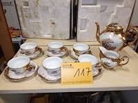 Lot 117 - italiaans theeset - afbeelding 1 van  6
