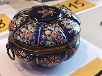 Lot 117 - juwelenkistje in glas - afbeelding 2 van  4