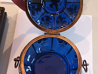 Lot 117 - juwelenkistje in glas - afbeelding 3 van  4