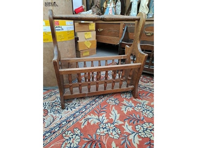 Lot 117 - lot houten krantenbak - afbeelding 4 van  4