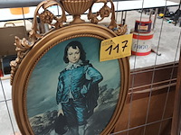 Lot 117 - ovalen vergulde kader - afbeelding 1 van  3