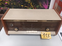 Lot 118 - antiek radio philips - afbeelding 1 van  4