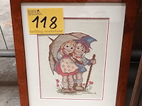 Lot 118 - kader hummel - afbeelding 1 van  3