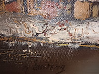 Lot 118 - kader met sneeuwlandschap - afbeelding 3 van  3