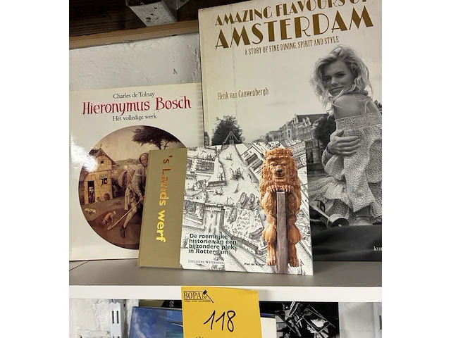 Lot 118 - lot kunstboeken amsterdam/rotterdam - 3 stuks - afbeelding 1 van  4