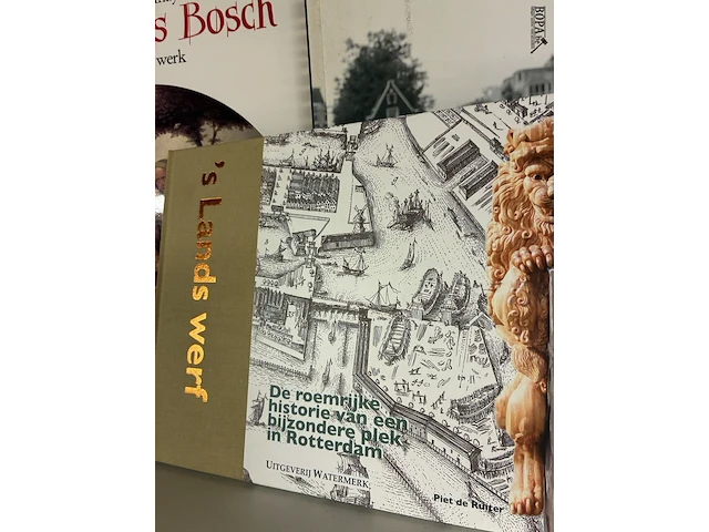 Lot 118 - lot kunstboeken amsterdam/rotterdam - 3 stuks - afbeelding 2 van  4