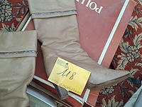 Lot 118 - lot vintage lederen laarzen - afbeelding 3 van  4