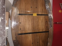 Lot 118 - ovalen tafelblad - afbeelding 1 van  3