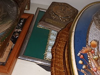 Lot 118 - religieuze kleine kaders. 13 stuks - afbeelding 7 van  7