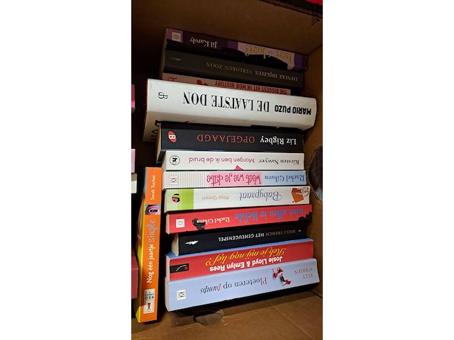Lot 119 - doos met boeken ong 26 stuks - afbeelding 3 van  3