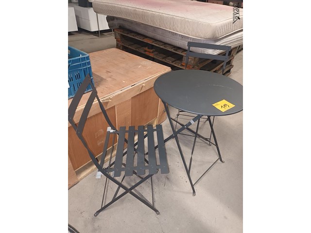 Lot 119 - metalen tuinset - afbeelding 4 van  4