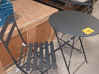 Lot 119 - metalen tuinset - afbeelding 4 van  4