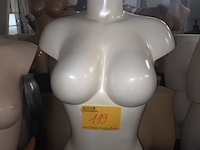 Lot 119 - paspop torso vrouw - afbeelding 2 van  3