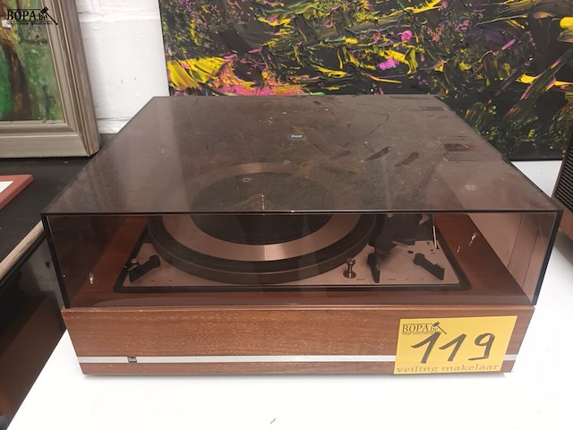 Lot 119 - platenspeler dual 1209 - afbeelding 1 van  4