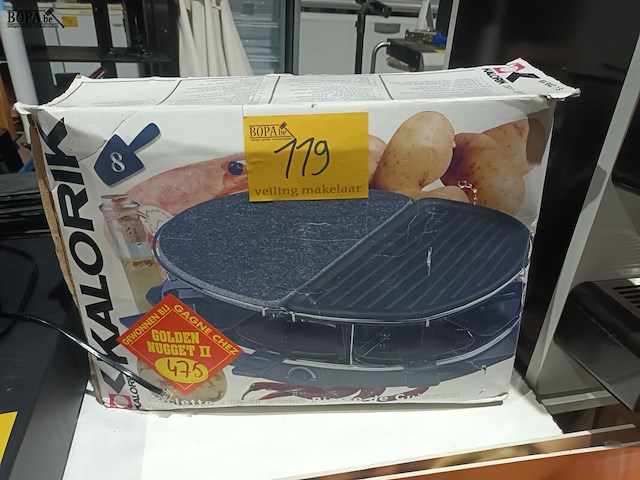 Lot 119 - raclette toestel kalorik - afbeelding 1 van  4