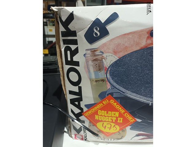Lot 119 - raclette toestel kalorik - afbeelding 2 van  4