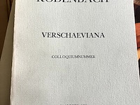 Lot 119 - verschaeve en rodernbach en verschaeviana 9 boekdelen - afbeelding 6 van  13