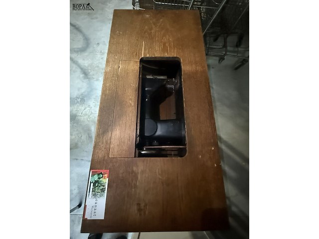 Lot 12 - antieken singer naaimachine met voetpedaal - afbeelding 4 van  6