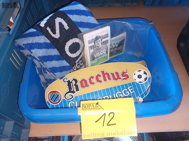 Lot 12 - club brugge verzamelitems - afbeelding 1 van  3
