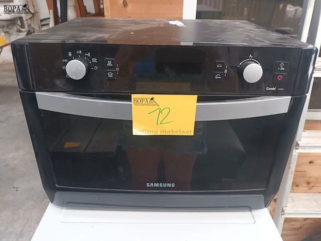 Lot 12 - combi microgolfoven samsung - afbeelding 1 van  4