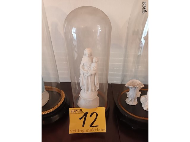 Lot 12 - globe met maria - afbeelding 1 van  2