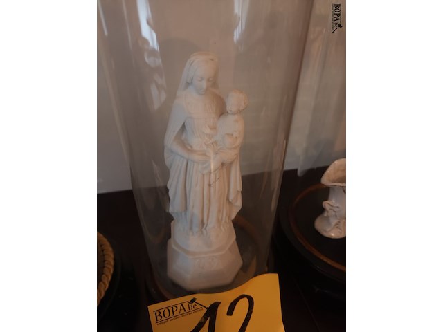 Lot 12 - globe met maria - afbeelding 2 van  2