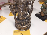Lot 12 - koperen ganesha