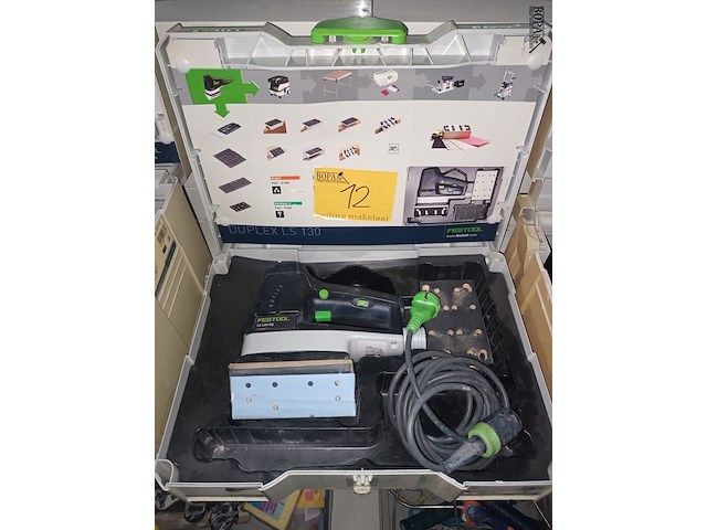 Lot 12 - lineaire schuurmachine festool - afbeelding 1 van  3