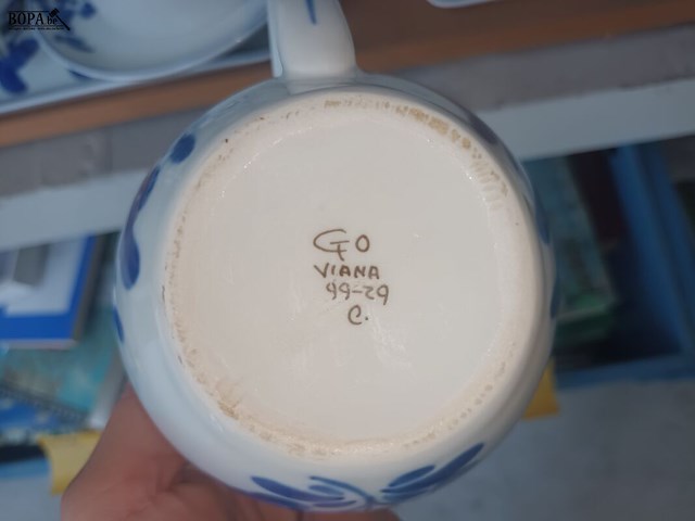 Lot 12 - portugees servies - afbeelding 4 van  6