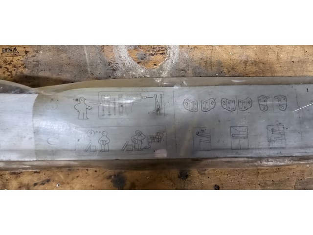 Lot 12 - rolgordijn ikea 140 x 250 cm - afbeelding 3 van  5