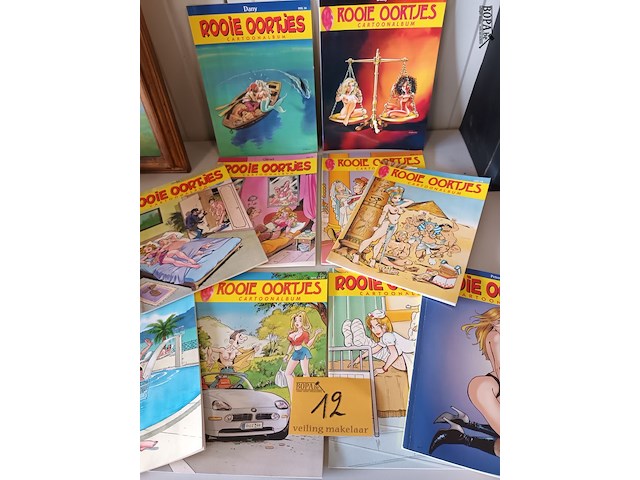 Lot 12 - rooie oortjes cartoonalbum. 10 stuks - afbeelding 1 van  5