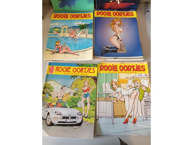 Lot 12 - rooie oortjes cartoonalbum. 10 stuks - afbeelding 5 van  5