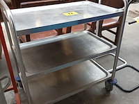 Lot 12 - serveerkar in inox