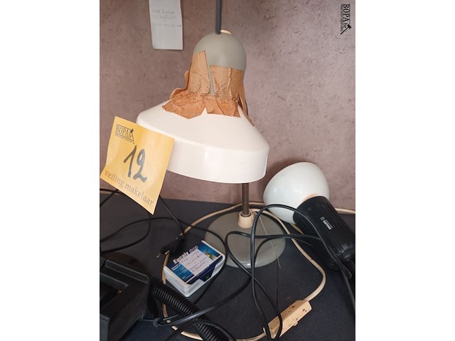 Lot 12 - tafellampen. 3 stuks - afbeelding 4 van  4