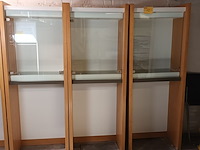Lot 12 - vitrine kastjes. 3 stuks