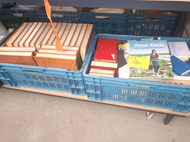 Lot 120 - boeken. 2 bakken - afbeelding 2 van  4