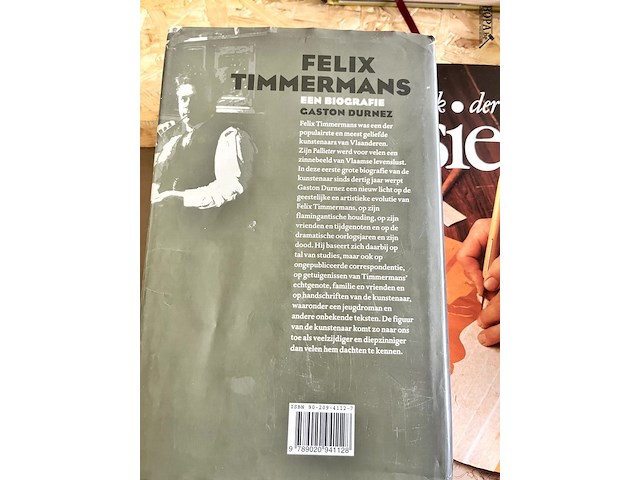Lot 120 - felix timmermans een biografie gaston durnez lannoo - afbeelding 6 van  6