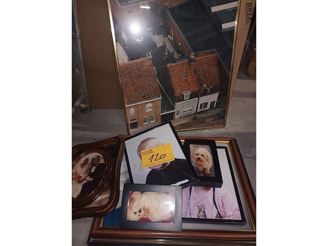Lot 120 - fotokaders. 9 stuks - afbeelding 1 van  2