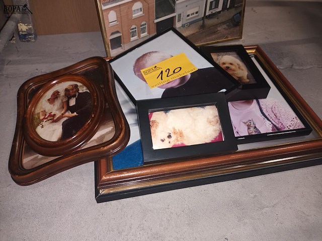 Lot 120 - fotokaders. 9 stuks - afbeelding 2 van  2