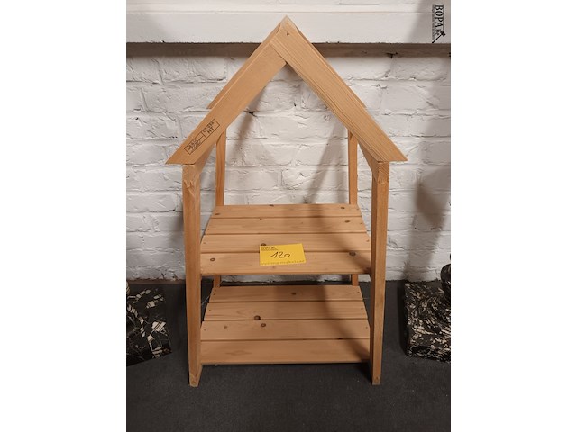 Lot 120 - houten rekje - afbeelding 2 van  4