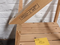 Lot 120 - houten rekje - afbeelding 4 van  4