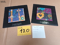 Lot 120 - louis féraud mouchoir. 2 stuks - afbeelding 1 van  4